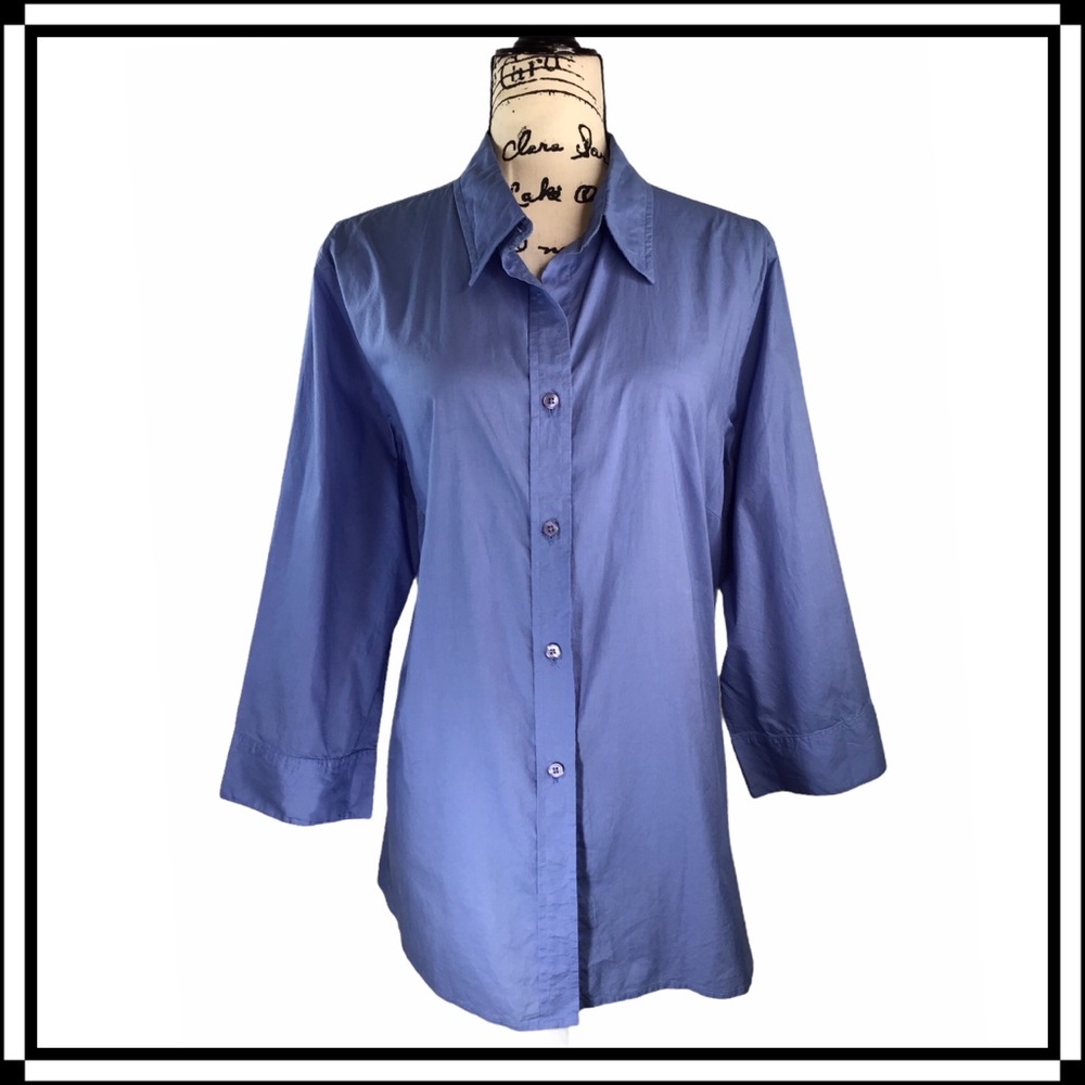 Take Nine Maternity 3/4 Sleeve Button Down Shirt